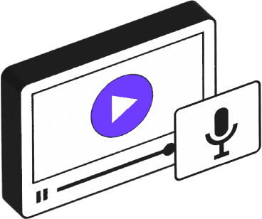 An image represents the idea of AI generated podcast
